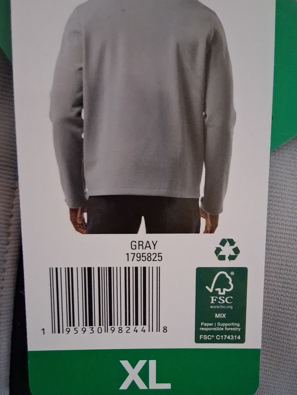 NEW, 32 Degrees Men's Lightweight Full-Zip Jacket, Size XL - Picture 4 of 5